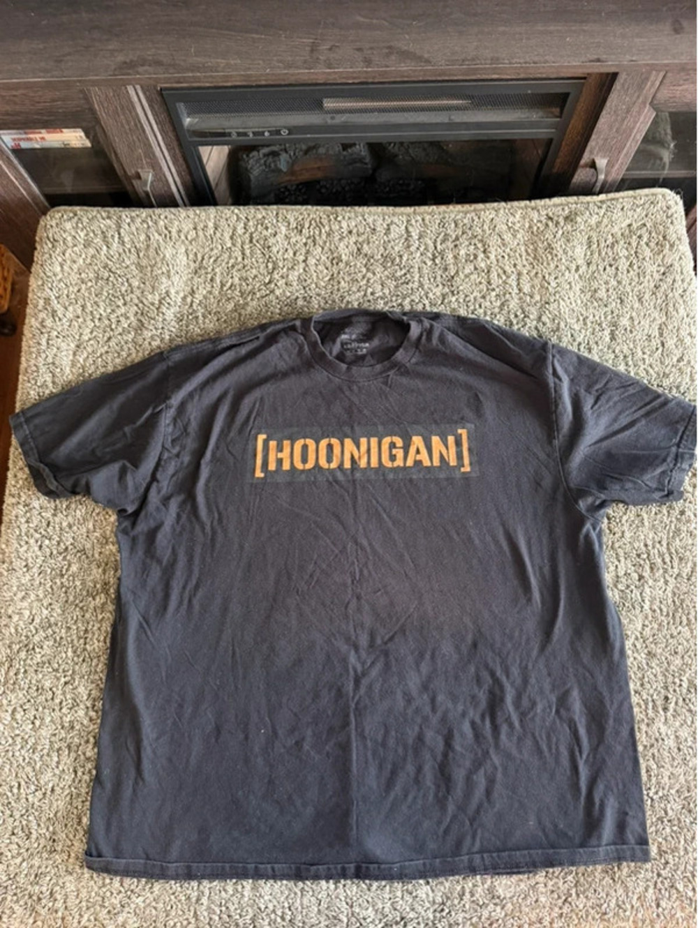 Hoonigan Black Graphic T-Shirt 3XL
